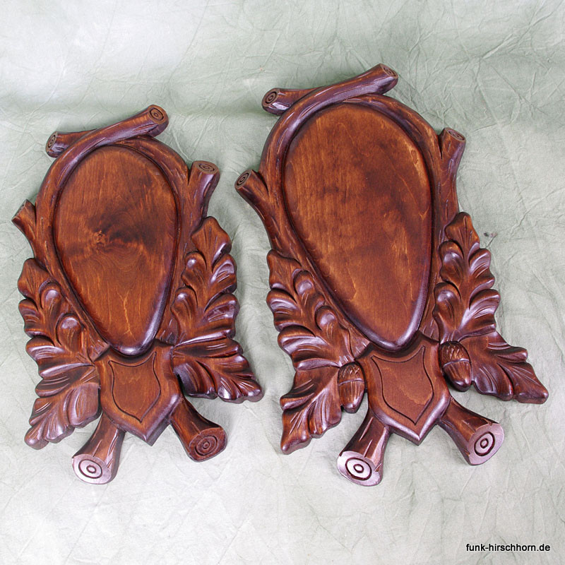 Rehschild - geschnitztes Trophäenbrett Rehschild - geschnitztes Trophäenbrett