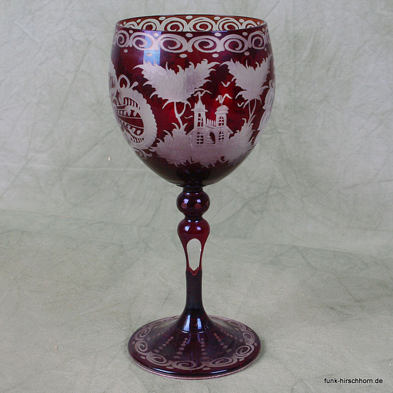 Rotweinglas, Egermann-Glas, 6er Set