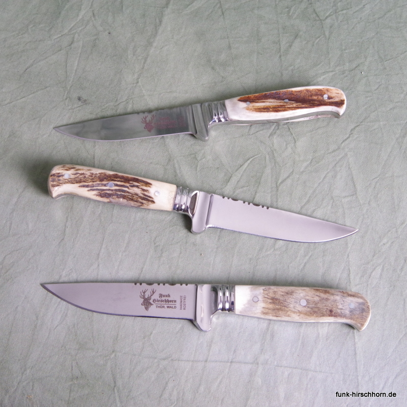 Jagdnicker mit Hirschhornschalen II-Wahl