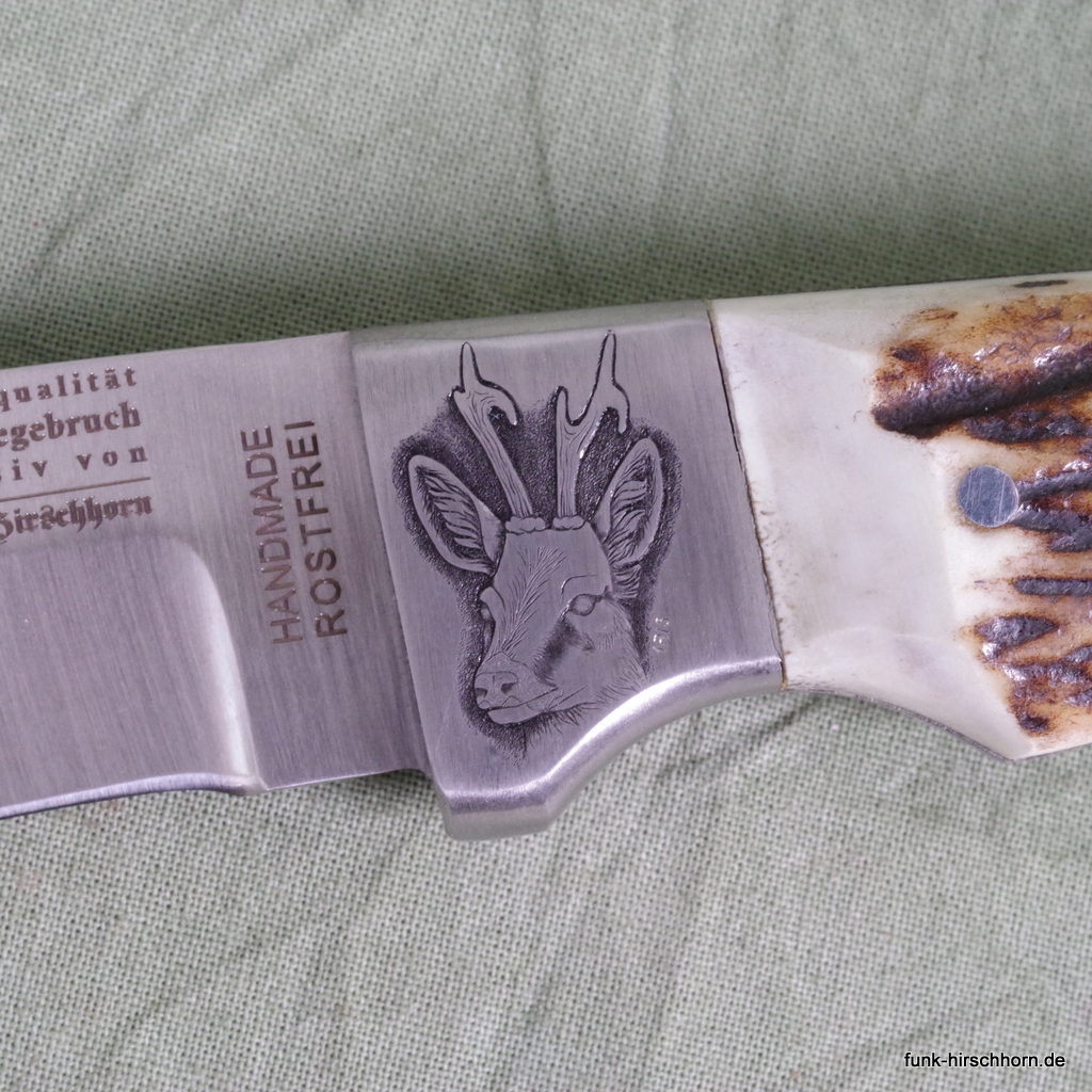 Leegebruch Jagdnicker "Jagderfolg" mit Jagdgravur